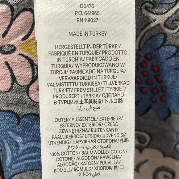 BODEN Flower Paisley Print Shirt Button Down Mini Dress Western Tie Belt Pockets - Picture 6 of 9